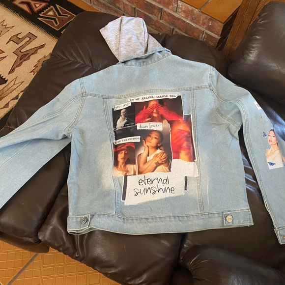 Jackets & Blazers - Brand New Ariana Grande decaled Women’s Denim Jacket